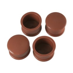 00057006-001 [脚キャップ 31mm 丸 茶 4個入]