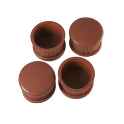 00057007-001 [脚キャップ 36mm 丸 茶 4個入]