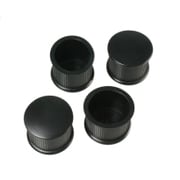 00057025-001 [脚キャップ 28mm 丸 黒 4個入]