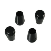 00057101-001 [パイプ脚キャップ 9.5mm 丸 黒 4個入]