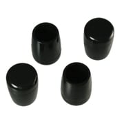 00057103-001 [パイプ脚キャップ 15mm 丸 黒 4個入]