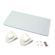 00058571-001 [石膏ボード用アクリル板シェルフ 250mm 1組入]