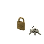 南京錠 25mm 鍵番指定 3本キー 00071037-001
