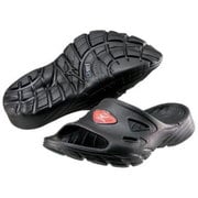 12KT85209 [RELAX SANDAL（リラックス サンダル） Lサイズ ブラック×レッド]