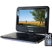 9インチポータブルDVDプレーヤー ブラック ADP-9020MK
