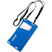防水ケース 5.5インチまで対応 ブルー DIVAID Lite
