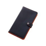 SoftBank AQUOS Xx(2015年夏モデル)専用 ブックレザーケース(合皮) ブラック RT-AXXLBC1/B