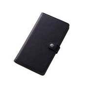 SoftBank AQUOS Xx(2015年夏モデル)専用 シンプルブックレザーケース(合皮) ブラック RT-AXXLBC6/B