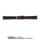 BCA003BH [時計バンド へり返し 11mm チョコ]