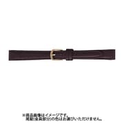 BCA003BM [時計バンド へり返し 15mm チョコ]
