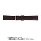 BCA003BU [時計バンド へり返し 22mm チョコ]