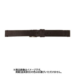 BCA038BF [時計バンド ブラウンシリーズ 牛革 10mm ダークブラウン]