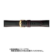 BCM004R1S [時計バンド スコッチガード 20mm 黒-赤ステッチ]