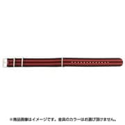 BGA012ARP [時計バンド NATOタイプ 引き通しベルト 18mm レッド系]