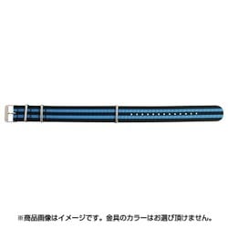 BGA012ASP [時計バンド NATOタイプ 引き通しベルト 18mm ライトブルー]