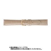 BKA105FS [時計バンド 型押し 20mm ベージュ]