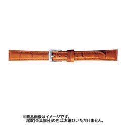 BKM051NH [時計バンド スコッチガード 型押し 11mm チェスナット]