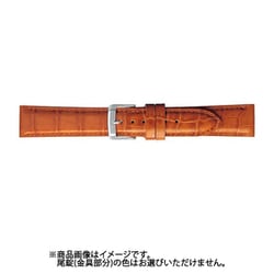 BKM051NN [時計バンド スコッチガード 型押し 16mm チェスナット]