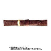 BKM053CM [時計バンド グレーシャス スコッチガード 型押し 15mm 茶]