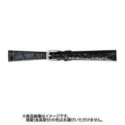 BWA880AF [時計バンド カイマン（シャイニング） 10mm 黒]