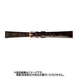 BWA880BL [時計バンド カイマン（シャイニング） 14mm チョコ]