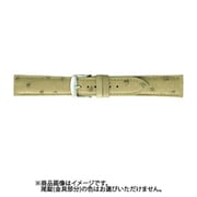 SDA006HP [時計バンド エルセ オーストリッチ（ダチョウ） 18mm アイボリー]