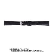 SWA002AI [時計バンド エルセ アリゲーター（マット） 12mm ブラック]