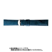 BKM053DO [時計バンド グレーシャス スコッチガード 型押し 17mm ネイビー]