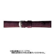 BKM053EU [時計バンド グレーシャス スコッチガード 型押し 22mm ワイン]