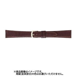 BTA251BO [時計バンド リザード（トカゲ） 17mm チョコ]