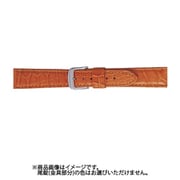 BWA004LS [時計バンド グレーシャス パレットクロコ クロコダイル（マット） 20mm オレンジ]