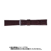 BWA005CS [時計バンド グレーシャス パレットクロコ クロコダイル（シャイニング） 20mm 茶]