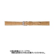BWA008FL [時計バンド グレーシャス パレットクロコ クロコダイル（マット） 14mm ベージュ]