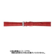 BWA008RI [時計バンド グレーシャス パレットクロコ クロコダイル（マット） 12mm レッド]