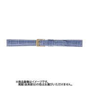 BWA008UI [時計バンド グレーシャス パレットクロコ クロコダイル（マット） 12mm ライトブルー]