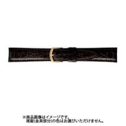 BWA020BP [時計バンド グレーシャス Fコレクション（クロコ） クロコダイル（マット） 18mm チョコ]