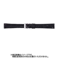BWA113AJ [時計バンド グレーシャス カイマン（シャイニング） 13mm 黒]