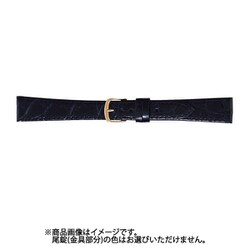 BWA251AN [時計バンド カイマン（シャイニング） ロングサイズ 16mm ブラック]