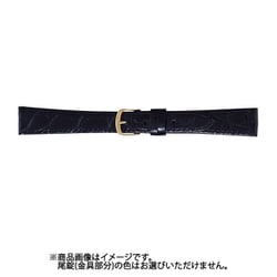 BWA251AO [時計バンド カイマン（シャイニング） ロングサイズ 17mm ブラック]