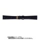 BWA251AP [時計バンド カイマン（シャイニング） ロングサイズ 18mm ブラック]