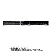 BWA029AH [時計バンド カイマン（シャイニング） 11mm 黒]