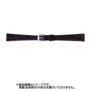 BWA702AJ [時計バンド グレーシャス クロコダイル（シャイニング） 13mm 黒]