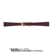 BWA702BF [時計バンド グレーシャス クロコダイル（シャイニング） 10mm チョコ]