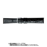 BWA129AN [時計バンド カイマン（シャイニング） 16mm 黒]