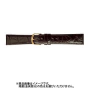 BWA129BP [時計バンド カイマン（シャイニング） 18mm チョコ]