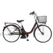 電動アシスト自転車 ショプカハイブリッド263-H 26型 内装3段変速 ダークブラウン MK-15-018