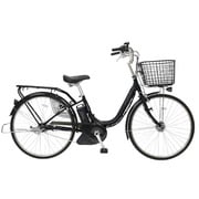 ノーパンク電動アシスト自転車 ショプカハイブリッドプラス263-H 26型 内装3段変速 マットブラック MK-15-019