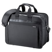 モバイルプリンタ プロジェクターバッグ 15.6インチワイドPC対応 強化型ナスカン 鍵付き キャリーサポーター付き ブラック BAG-MPR3BKN