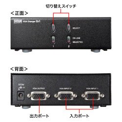 ヨドバシ.com - サンワサプライ SANWA SUPPLY SW-EV2N [ディスプレイ