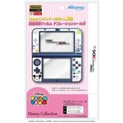 Newニンテンドー3DS LL専用液晶保護フィルム デコレーションシール付 ツムツムスケッチ